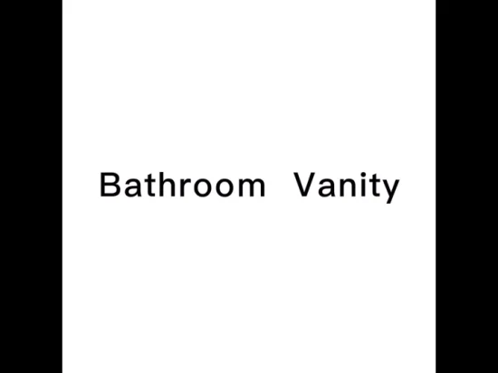 Chinese Wholesale Floor Mounted Bathroom Sanitary Ware Vanity