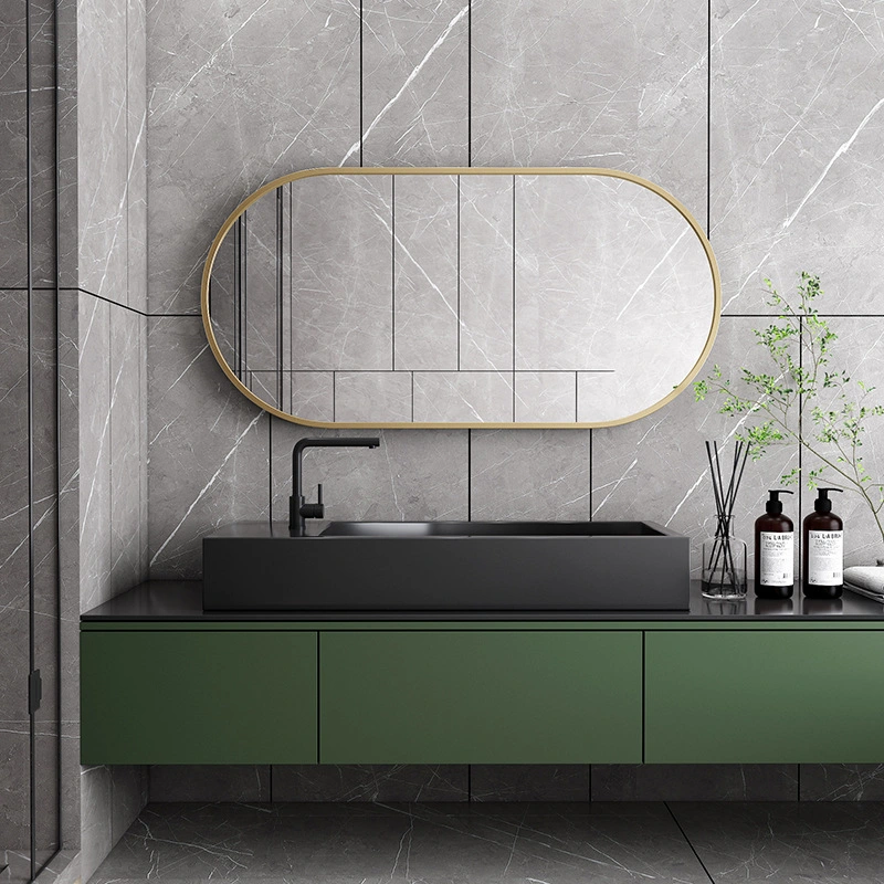 Simple Modern Toilet Makeup Mirror Bath Mirror