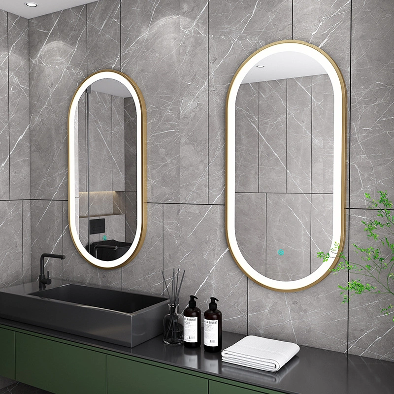 Simple Modern Toilet Makeup Mirror Bath Mirror