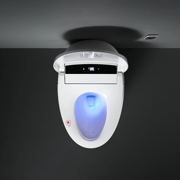 Factory Direct High Grade Automatic Open &amp; Flushing Intelligent Toilet with Sensor