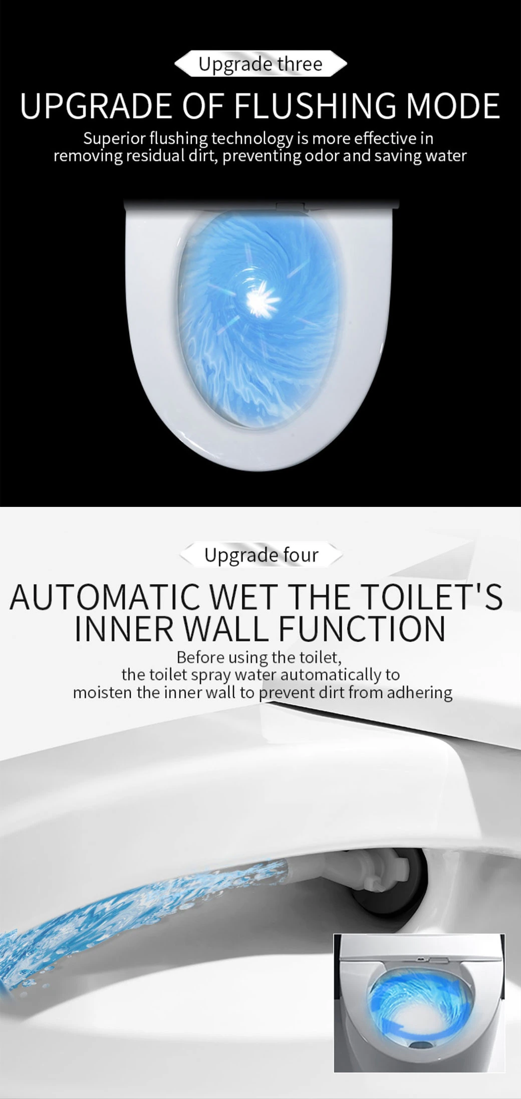 Bathroom Ceramic Design Smart Toilet Intelligent Toilet