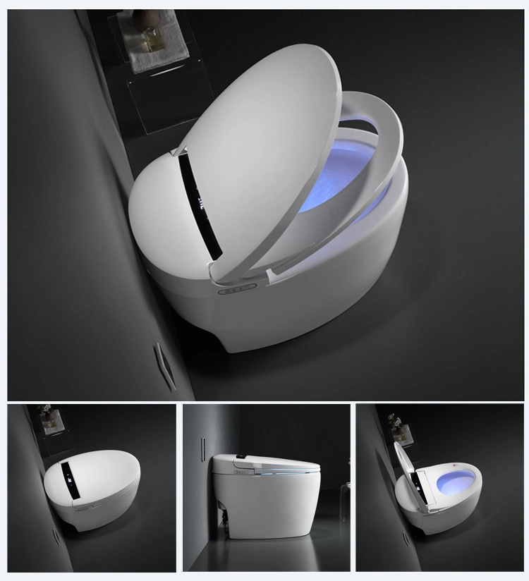 Factory Direct High Grade Automatic Open &amp; Flushing Intelligent Toilet with Sensor